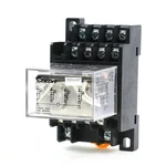 35mm Din Dc Guide 12v Coil 4pdt 14p General Purpose Relay Power Ly4nj W Base. Fixed Price $14.96.