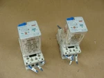 Lot Of 2 Carlo Gavazzi Relays Rcp8002 24v 10a 250vac Socket Zpd8 300vac. Fixed Price $24.99.