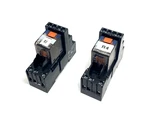 Schrack Pt570024 Miniature Power Relay 6a 24vdc 4pdt & Pt78742 Base Lot Of 2. Fixed Price $13.49.