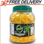 Lightly Salted Plantain Chips Delicious Crunchy Snack Side Dish Gluten Free 28oz. Fixed Price $19.61.