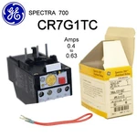 Ge Spectra 700 Overload Relay Cr7g1tc 0.4 To 0.63 Amps Manual Stop Reset $ave. Fixed Price $18.00.
