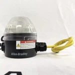 Allen Bradley 855bs-s35sl5 Round Beacon White Alarm Light Usa Fast Ship. Fixed Price $143.99.
