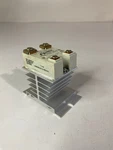 One (1) Omega Solid State Relay Ssrl240dc50 W/ Finned Heat Sink (used). Fixed Price $24.99.