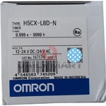 Brand New In Box Omron H5cx-l8d-n H5cxl8dn 12-24vdc / 24vac. Fixed Price $101.92.