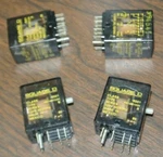 Lot Of 4 / Square D Rs14m1v20 Miniature Relay 120v, 5a. Fixed Price $39.97.