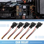Universal Dc 36v 40a Spst Car Relay 4 Pin Wires W/ Harness Socket Plug Packof5. Fixed Price $24.74.