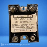Control Concepts Inc. 1612-12-30 Solid State Relay Fnip. Fixed Price $67.20.