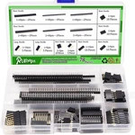 78 Pcs 2.54mm Male And 78pcs-male Female Pin Header Connector, Black. Fixed Price $14.99.