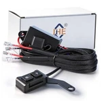 Jhe Motorcycle Led Light Wiring Harness Kit,driving Switch, With. Fixed Price $40.75.