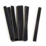 10 Pcs 1x40 Pin Single Row Female Header 2.54mm Pitch Vertical Connector Set. Fixed Price $11.99.