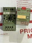 Releco C2-a20x/ac120v Plug-in 8-pin Relay & S2-b Din Rail Mt.relay Socket. Fixed Price $7.10.