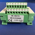 Phoenix Contact Um 45-d15sub/b Terminal Block Interface Module, New. Fixed Price $12.50.