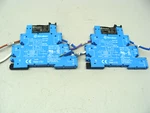 Lot Of 2 Finder Relays 34.51.7.060.0010 W/sockets 93.01.3.125. Fixed Price $13.99.