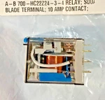 Allen-bradley 700-hc22z24-3-4 Relay, Series A 24v Dc W/pilot Light. Fixed Price $16.25.
