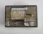 Schrack Relay Ru 110005 6a/250v New. Fixed Price $42.46.
