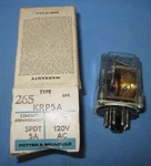 Potter & Brumfield 265 Krp5a Spdt 5a 120v Ac Relay. Fixed Price $11.95.