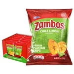 Zambos Plantain Chips Chile Limon 12 Pack Crispy Snack. Fixed Price $80.66.