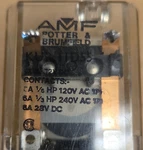 Amf Kup11d15 115v Ac Dpdt 11-pin Plug-in Heavy Duty Power Relay. Fixed Price $9.02.