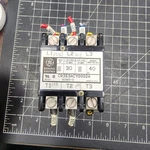 General Electric Cr353acy0002a 3 Pole Contactor 240/480/600v 120v Coil Ge B9b1. Fixed Price $27.77.