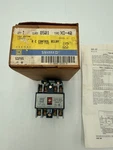 Square D 8501 X0-40 Nema Control Relay, Type X 10a 600 Vac, 4 N/o Contacts 120v. Fixed Price $72.00.
