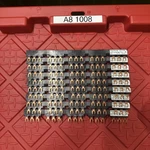 9 Lot - Square D Gv2g554 Comb Busbar Linergy Ft, 5 Tap-offs, 63 A 3p 54 Mm Pitch. Fixed Price $87.86.