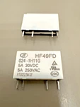 3 Pcs Hf49fd 024-1h11g Hongfa Slim Power Relay 24vdc 5a Spst 4-pin Hf49fd/024. Fixed Price $5.90.