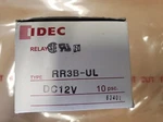 Genuine Lot Of 10 Idec Relay # Rr3b-ul-dc12v /# Rr3buldc12v / 12 Vdc Coil. Fixed Price $130.00.