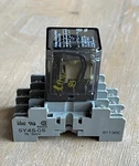 Potter & Brumfield Khau-17a16-120 Relay 120v 14 Pin W/idec Sy4s-05 Socket Base. Fixed Price $15.00.