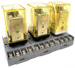 Lot Of 3 - Rr2p-u Idec Relay 240v Sr2p-06 Socket Next Day Option. Fixed Price $54.99.