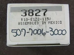 Potter & Brumfield R10-e1z2-115v Nsfp R10e1z2115v 3827. Fixed Price $20.00.