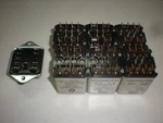 Lot Of (6) Hart W115a3-008 Relays And (1) Unused Socket - 115vac Test Ok. Fixed Price $74.99.