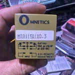 Omnetics Mar115a1x0.3 General Purpose Relay 120vac 10a 1/6 Hp Remote Adjustment. Fixed Price $15.00.