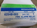 New Edwards 6254b-003 Fire Alarm Relay 24vdc. Fixed Price $40.00.