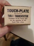 Touch-plate Relay Tvr-1/ Tps-0120 Power Supply 120v 28.5vdc Ship Priority New. Fixed Price $80.00.