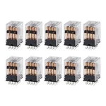 10 Pcs Ac 110v Coil Power Relay 14 Pin Replacement For Omron My4nj My4n-j. Fixed Price $25.99.