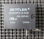 American Zettler Az2500p2-1a-5de 50a 250v Hd Electromechanical Power Relay. Fixed Price $50.00.
