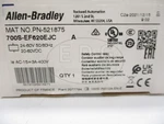 New Allen Bradley 700s-ef620ejc Ser. A 20-60vdc 2a (wh) Nsmp. Fixed Price $80.00.