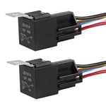 Diann Car Relay With Harness 12v 40a 5 Pin Spst Sockets Color 2pcs. Fixed Price $16.25.