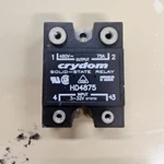 1pc New Crydom Hd4875 Solid State Relay Output 480v 75a Input 3-32v. Fixed Price $54.83.