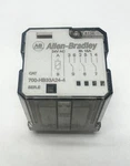 (2) Allen Bradley 11-blade Relay Hb33a24-4 Ser. E, 24v Ac, 50/60hz, 15a. Fixed Price $40.00.