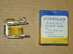 Guardian Latching Relay (ir-610l-a115) Coil 115 V 60 Hz, Contacts Spst 5 Amp. Fixed Price $24.99.