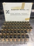 American Zettler Relay Az420-1011-210 8v504-21 185 Ohm 46 Count. Fixed Price $350.00.