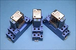 Qty(3) Finder Relay W/ Din Base 56.32.9.024.0000 24vdc 12a. Fixed Price $6.99.