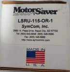 Symcom Lsru-115 Or-1 Motor Saver Relay Protector 3-phase 115v (m765). Fixed Price $65.99.