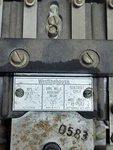 Westinghouse 1163801 Multi Contact Auxiliary Relay Mg-6 125volt Dc New. Fixed Price $115.00.