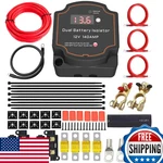 Aulesse 3m 140a Dual Battery Isolator Kit 12v Split Charge Vsr For Car/boat/rv. Fixed Price $82.56.