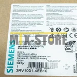 1pcs Brand New 3rv1031-4eb10 Siemens Circuit Breaker 3rv1 031-4eb10. Fixed Price $119.58.