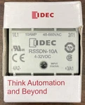 Idec Rssdn-10a Solid State Relay, 32 Vdc, Spst-no, 10a/660v, Zero Switching, Rss. Fixed Price $28.00.