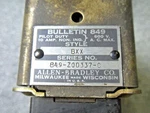 Allen-bradley 849-zod337-c Pneumatic Timing Relay. Fixed Price $478.92.