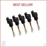 Uxcell 5pcs Jd-2914 5 Pin Dc 24v 40a 40 Amp Car Motor Spdt Fuse Relay Socket Swi. Fixed Price $33.07.
